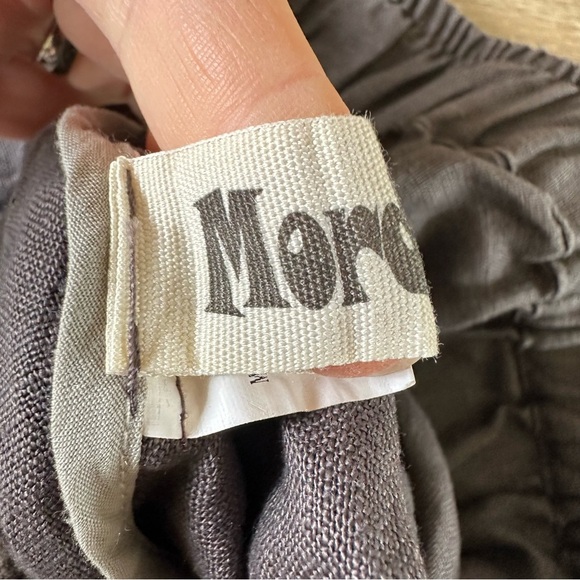 New Mordenmiss 100% Linen Gray Pants Sz M - Picture 5 of 11